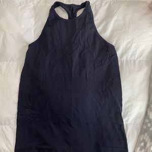 Lululemon swiftly tech navy blue high neck swiftly tech